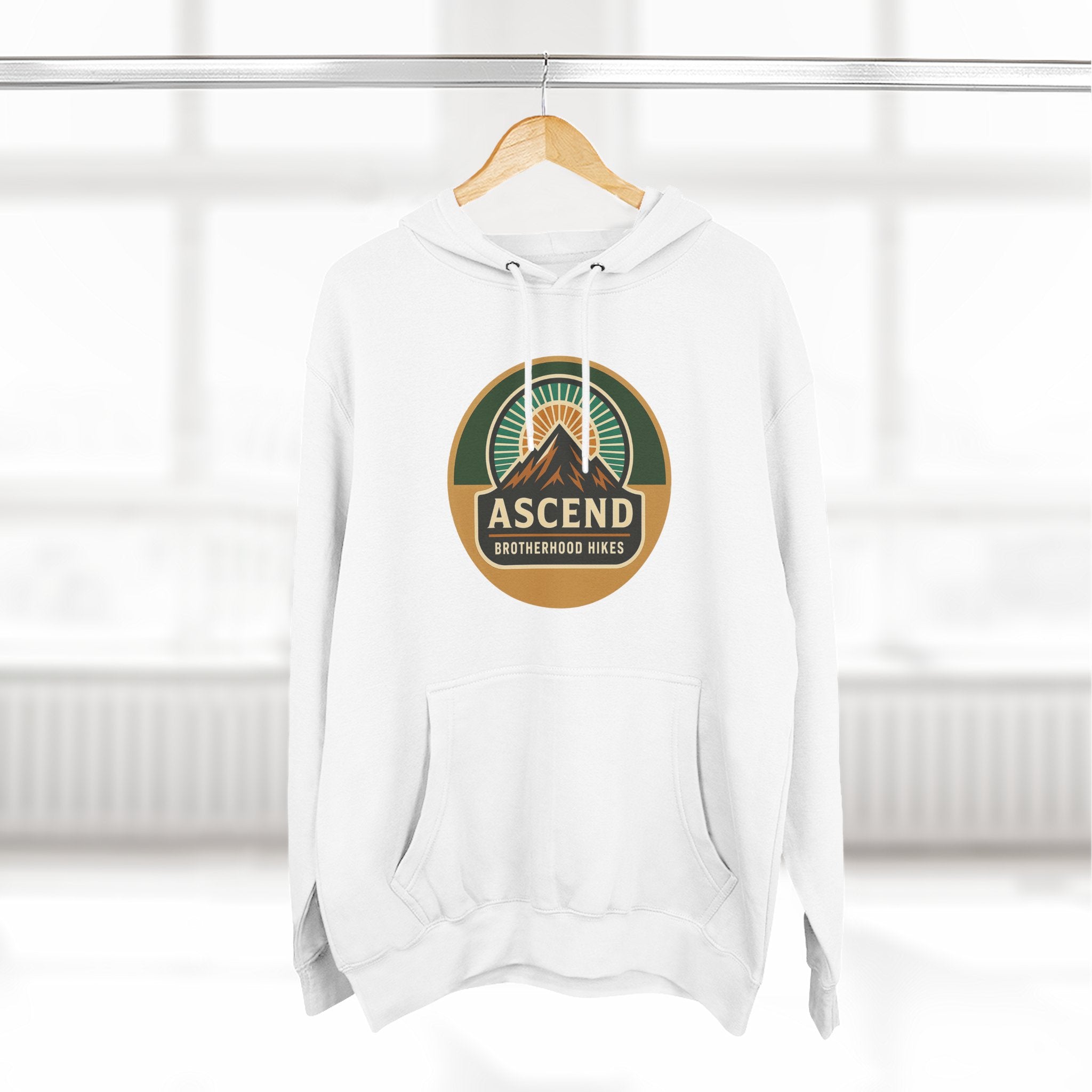 Adventure-Themed Fleece Hoodie