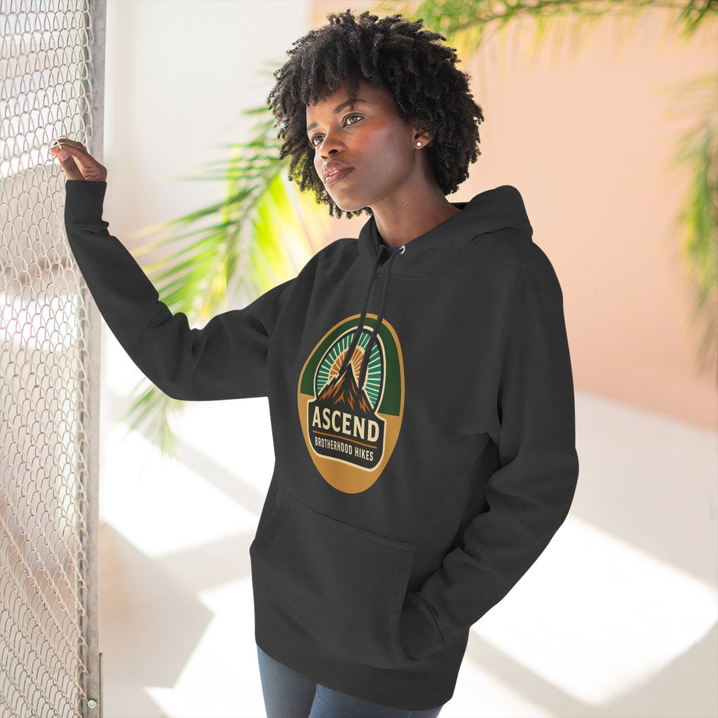 Adventure-Themed Fleece Hoodie