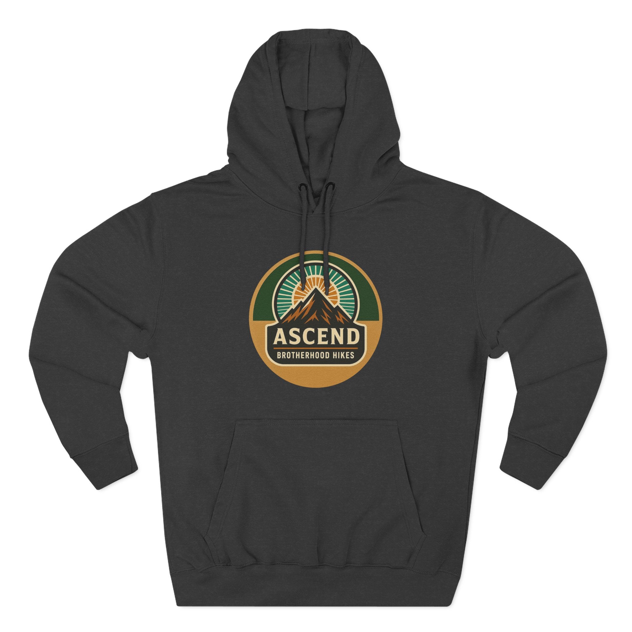Adventure-Themed Fleece Hoodie