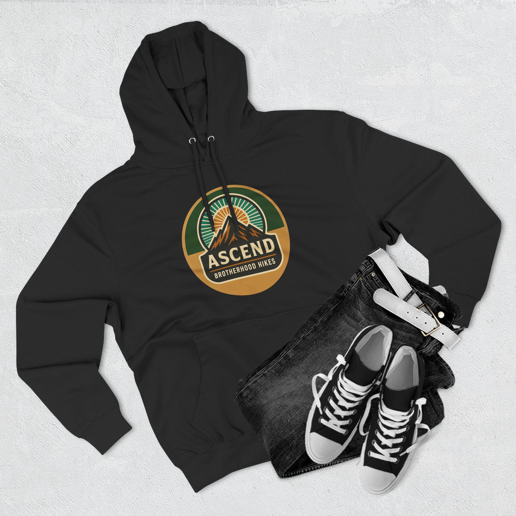 Adventure-Themed Fleece Hoodie