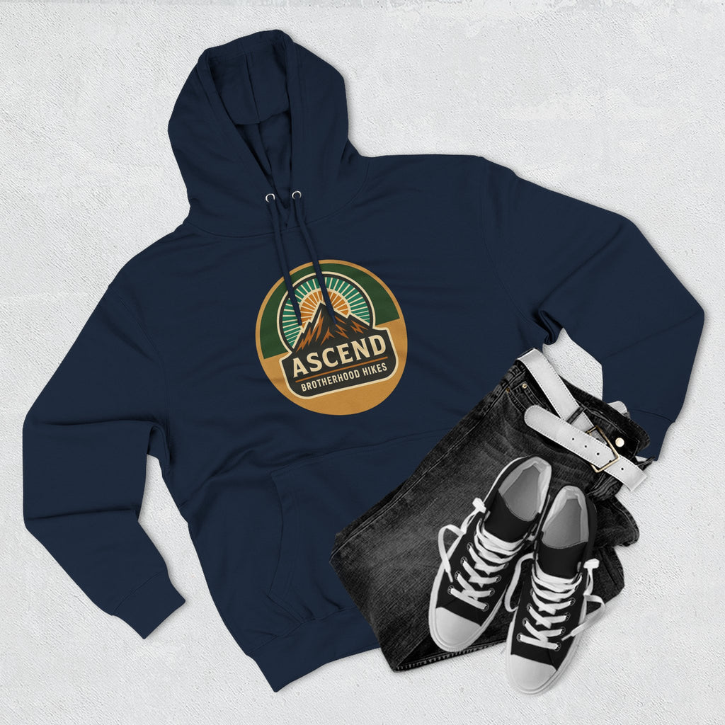 Adventure-Themed Fleece Hoodie