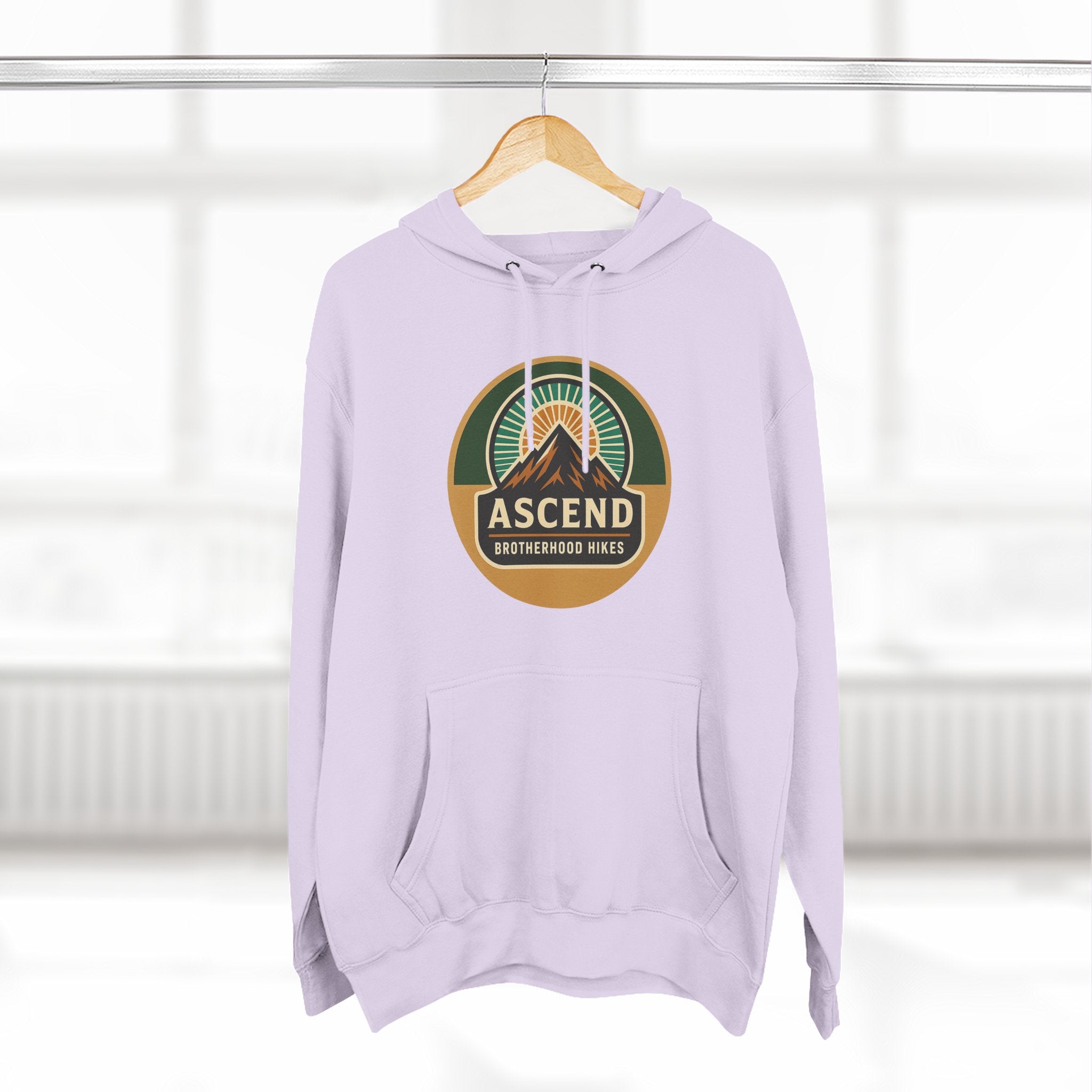 Adventure-Themed Fleece Hoodie