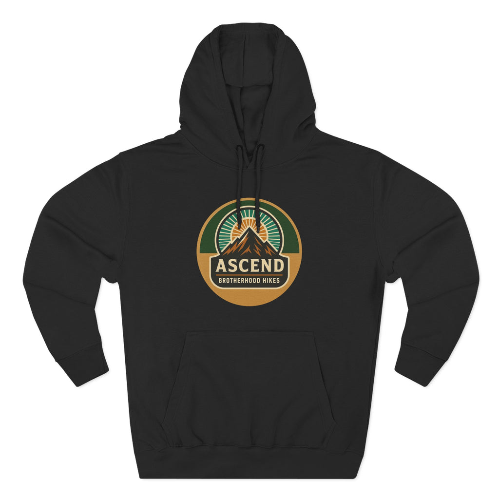 Adventure-Themed Fleece Hoodie