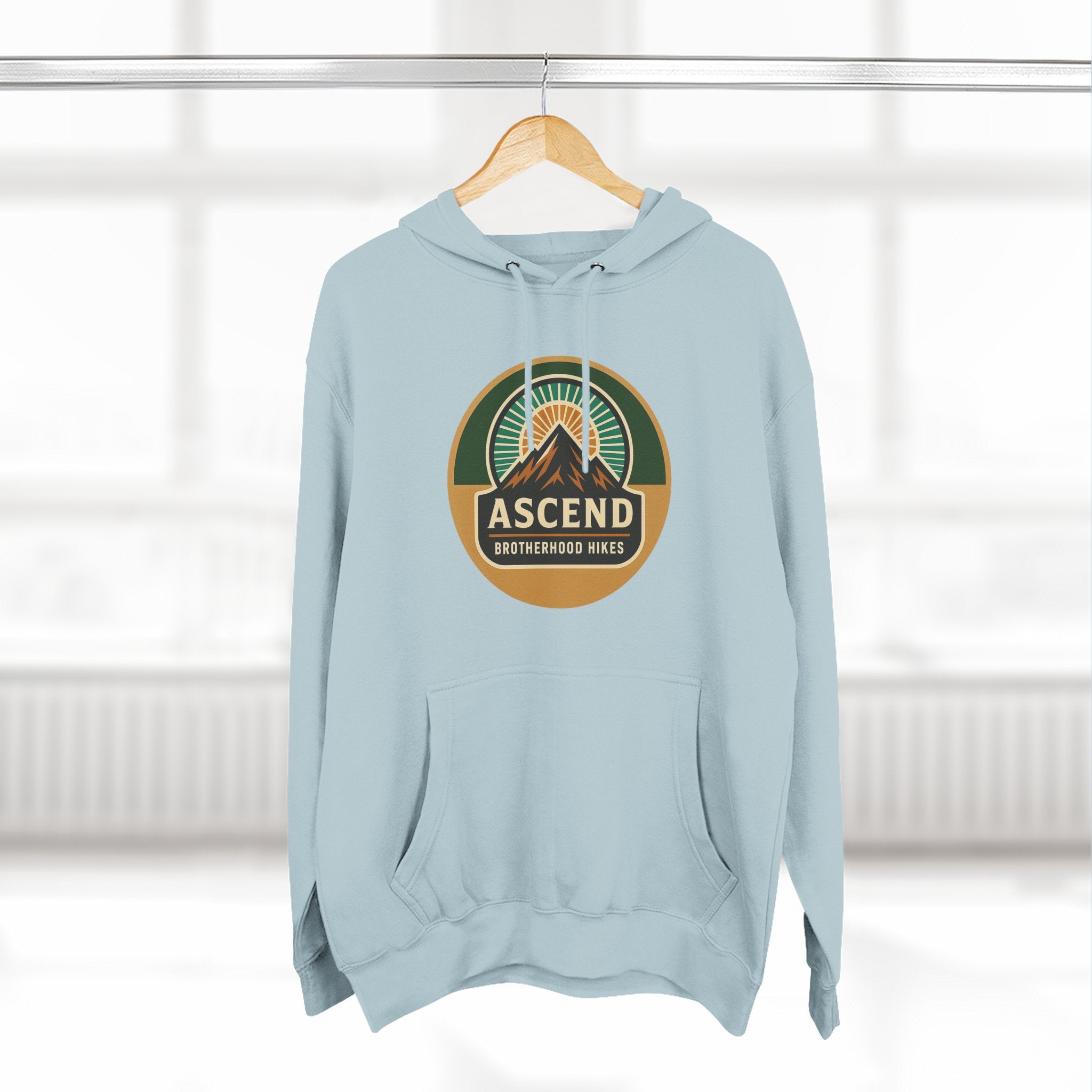 Adventure-Themed Fleece Hoodie