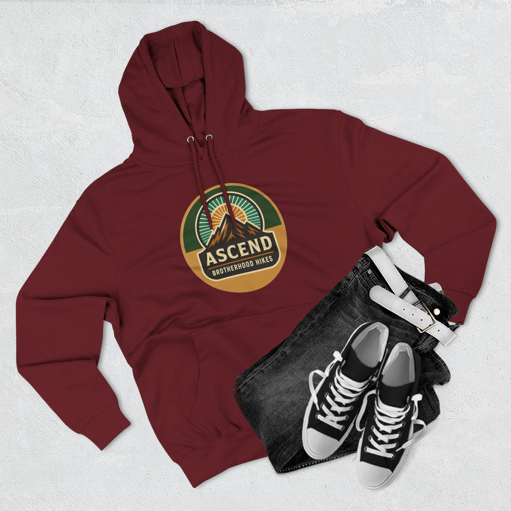 Adventure-Themed Fleece Hoodie