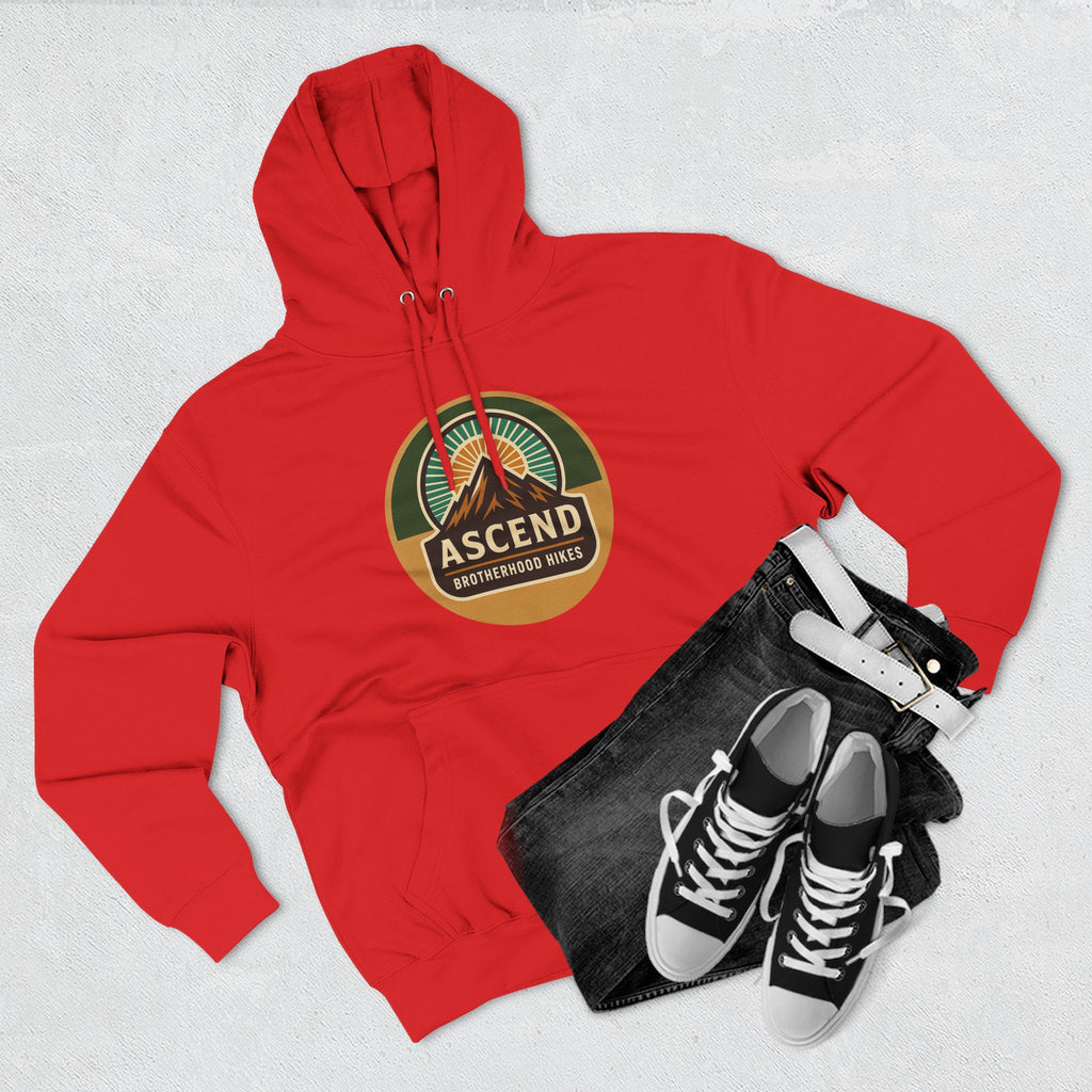 Adventure-Themed Fleece Hoodie