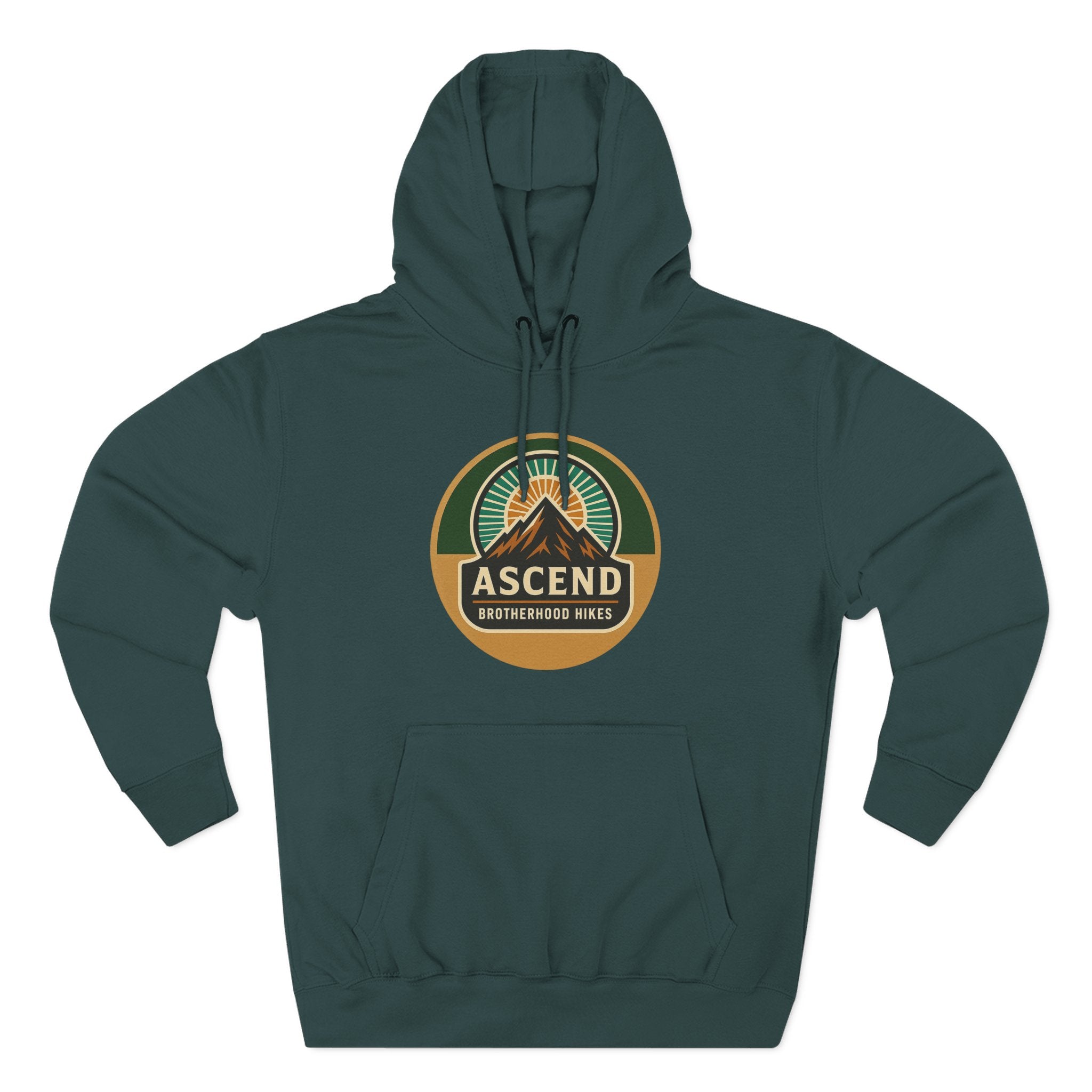 Adventure-Themed Fleece Hoodie
